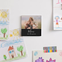 Ímã de Presente do Dia das Mães Minimalista Estabe