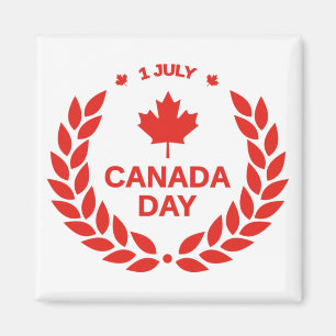 Íman Ímã de Pulseira do Dia do Canadá