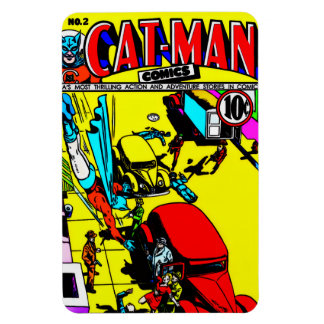 Íman Ímã de quadrinhos do CAT-MAN dos anos 1940