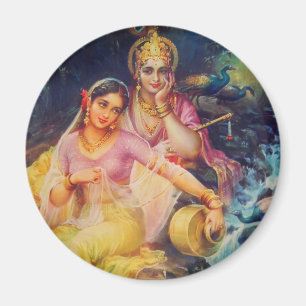 Íman Ímã de Radha e de Krishna