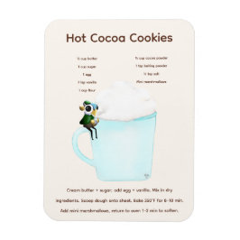 Íman Ímã de Receita de Biscoito de Cacau Quente Eclipse