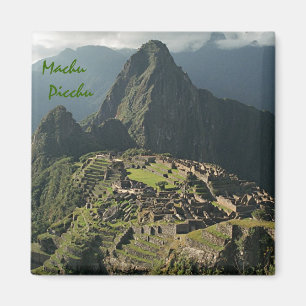 Íman Ímã de Refigerator da lembrança de Machu Picchu