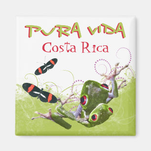 Íman Ímã de Rican Pura Vida da costela
