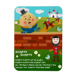 Íman Ímã de Rima Infantil Humpty Dumpty