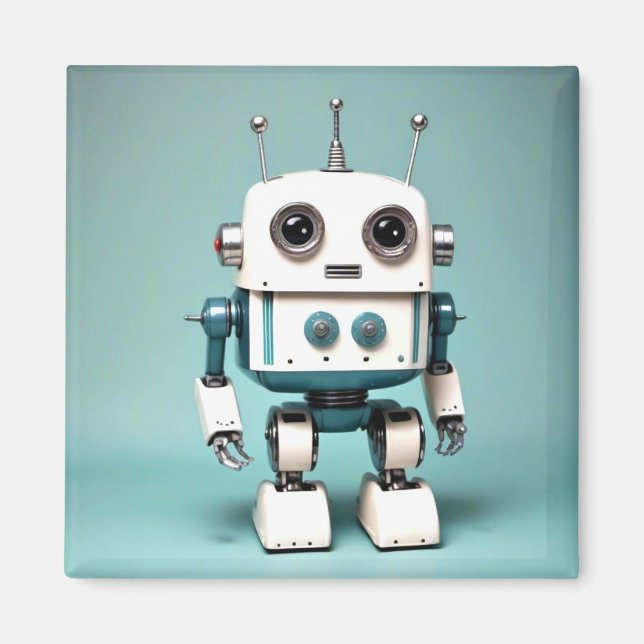 Íman Ímã de Robô Brinquedo Fofo (Frente)