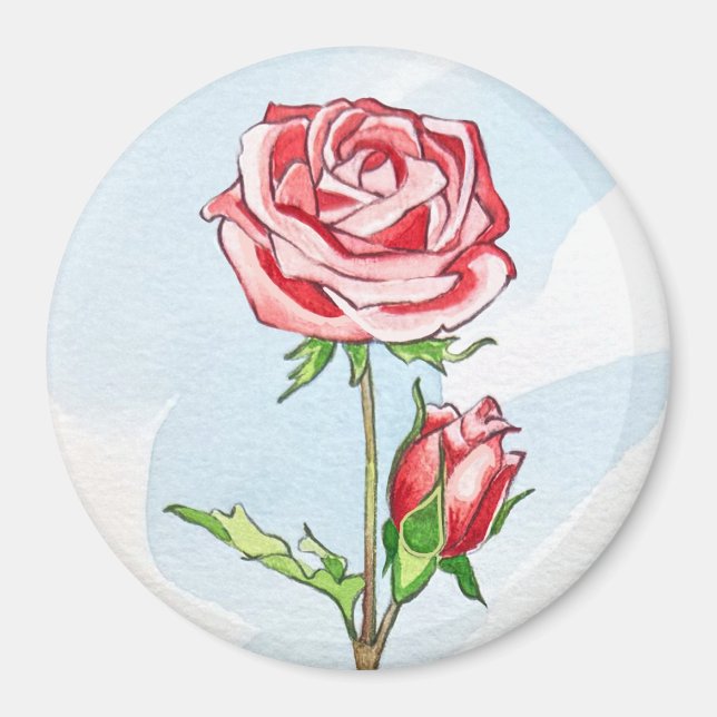 Íman Ímã de Rosa (Frente)