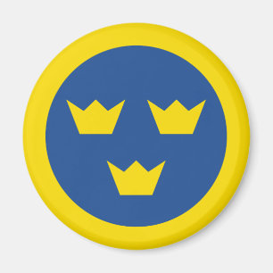 Íman Ímã de Roundel do sueco