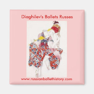 Íman Ímã de Russes do balé de Diaghilev