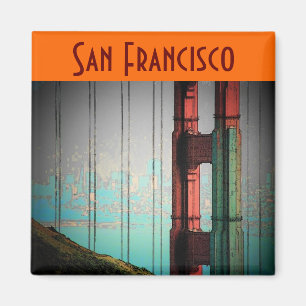Íman Ímã de San Francisco - personalizado