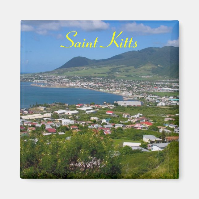 Íman ímã de santos Kitts (Frente)