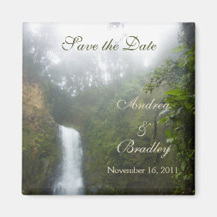 Íman Ímã de Save the Date Cachoeira