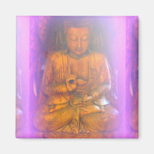 Íman imã de serene roxa aura buddha