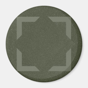 Íman Ímã de Seta com Moldura Verde Musgo