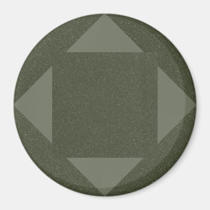 Íman Ímã de Seta Verde com Textura de Musgo Ruído
