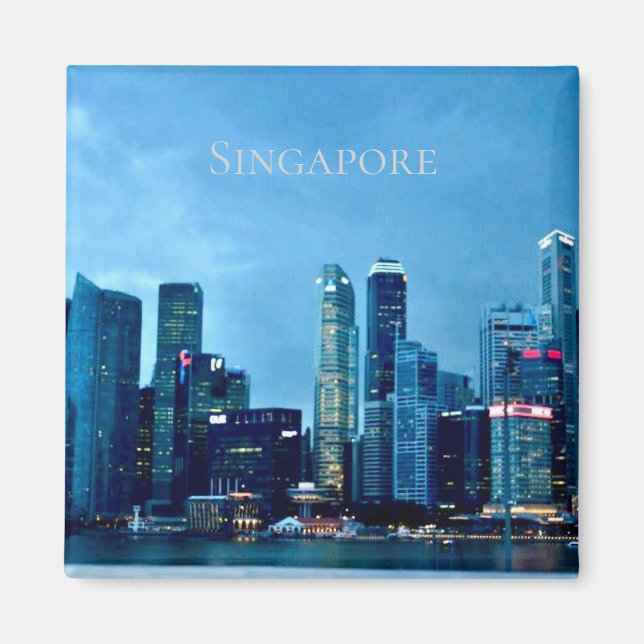 Íman Ímã de Singapura (Frente)