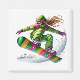 Íman Ímã de Snowboarder