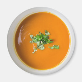 Íman Ímã de Sopa de Tomate Cremosa