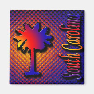 Íman ímã de South Carolina do palmetto