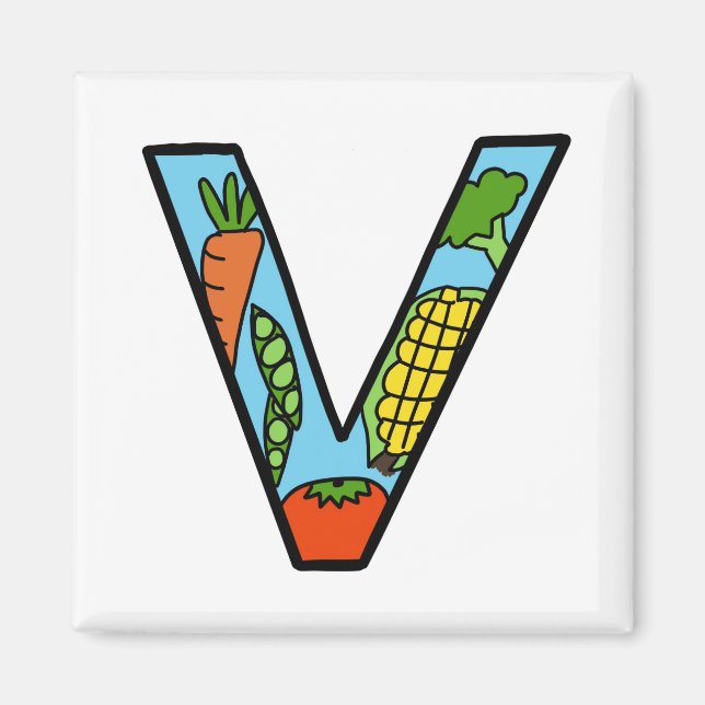 Íman Ímã de "V" (Frente)