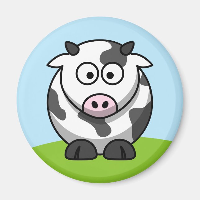 Íman Ímã de Vaca Fofa (Frente)