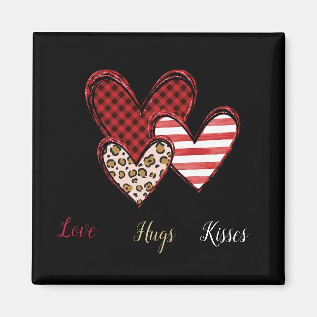 Íman Ímã de valentine selvagem (Frente)