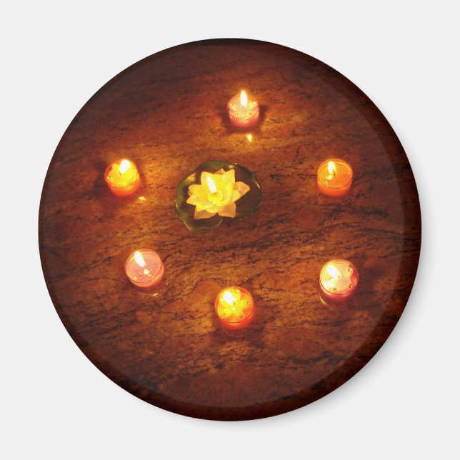 Íman ímã de velas (Frente)