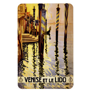 Íman Ímã de Venezia Veneza Italia do vintage