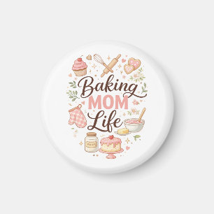 Íman Ímã de Vida de Mãe que Cozinha - Cozinha Pastel Ad