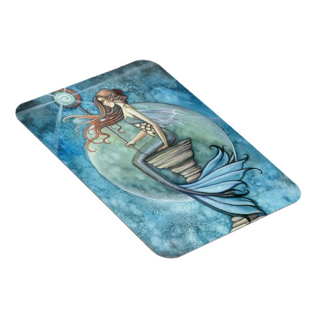 Íman Ímã de Vinil Premium Sereia da Lua de Jade (Lado Direito)