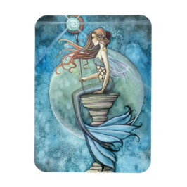 Íman Ímã de Vinil Premium Sereia da Lua de Jade