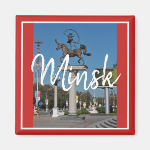 Íman Ímã de Vista da Cidade de Minsk Arquitetura da Bie