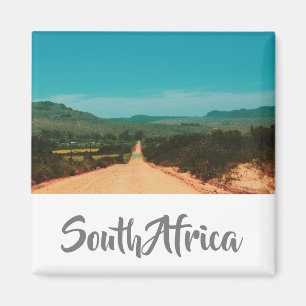 Íman Ímã de Vista da Estrada Rural da África do Sul