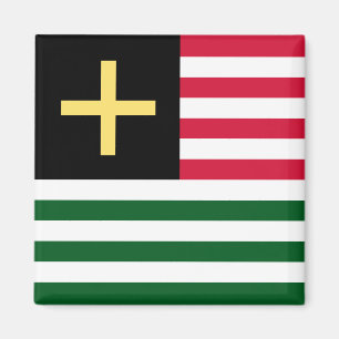 Íman Ímã de Wales - cruz & listras
