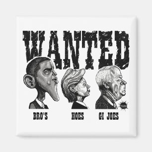 Íman Ímã de WANTED-POSTER