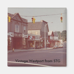 Íman Ímã de Westport do vintage - teatro de belas art