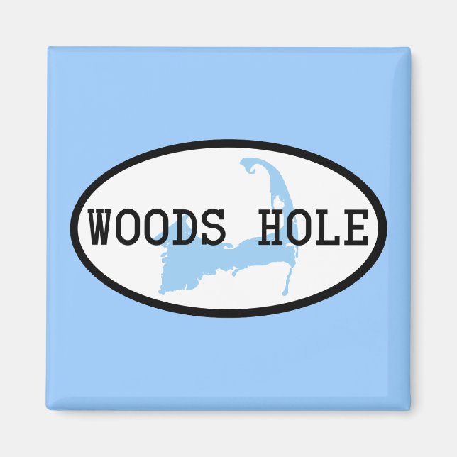 Íman Ímã de Woods Hole (Frente)