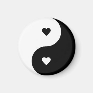 Íman Ímã de Yin Yang do amor