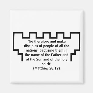 Íman Ímã do 28:19 de Matthew da torre de vigia da