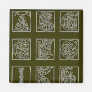 Íman Ímã do alfabeto