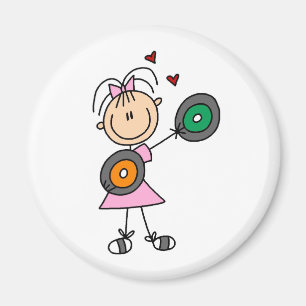 Íman Ímã do amante do registro de vinil