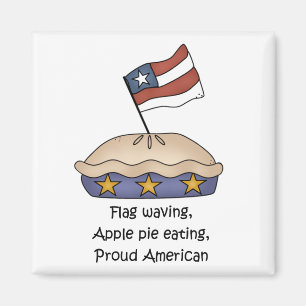 Íman Ímã do americano da torta de Apple