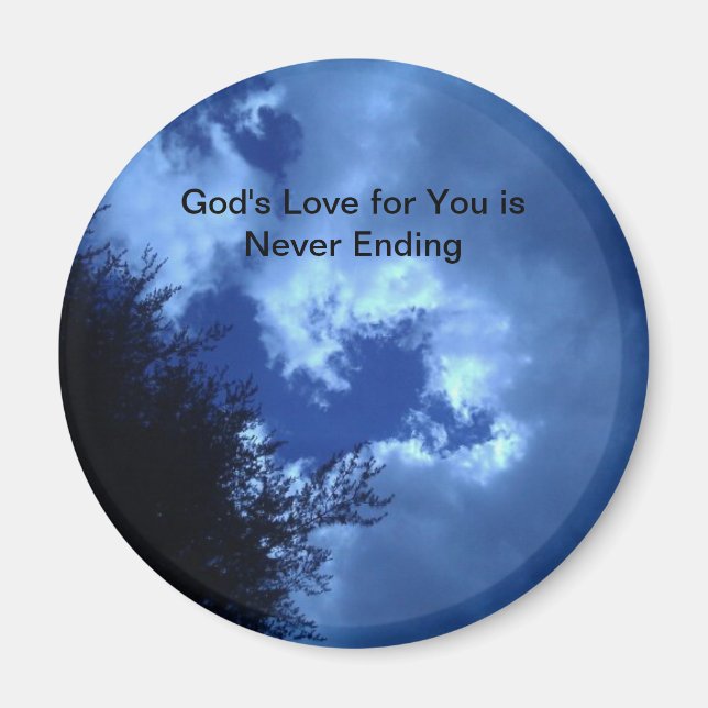 Íman Ímã do Amor de Deus por Você (Frente)