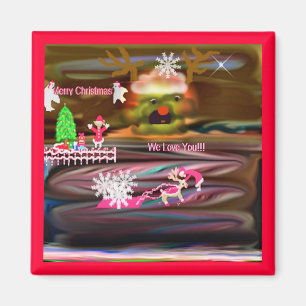 Íman Ímã do amor do Natal