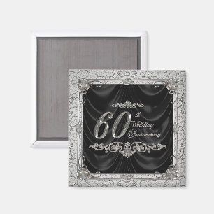 Íman Ímã do aniversário de casamento do diamante