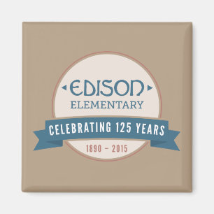 Íman Ímã do aniversário de Edison 125th