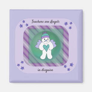 Íman Ímã do Anjo da Neve dos Professores