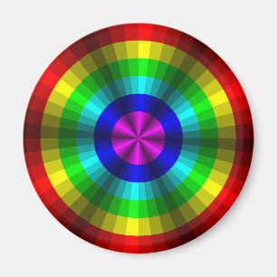 Íman Ímã do arco-íris da ilusão óptica