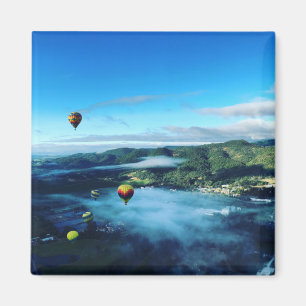 Íman Ímã do balão de ar quente - Napa Valley