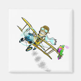 Íman Ímã do Barnstormer Bob e do pássaro