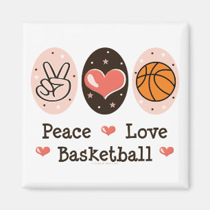 Íman Ímã do basquetebol do amor da paz